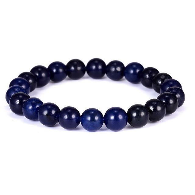 Tiger Eye Natural Lava Stone Chakra Yoga Beads Bracelets for Women Men Power Stone Charm Bracelet Fashion Jewelry Accessories - Trend Catalog