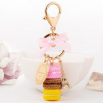 Women Cake Key chain fashion nice cute French pastries Keychain bag charm car Key Ring - Trend Catalog