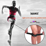 Aolikes 1PCS Adjustable Knee Patellar Tendon Support Strap Band Support Brace Pads for Running basketball Outdoor Sport - Trend Catalog