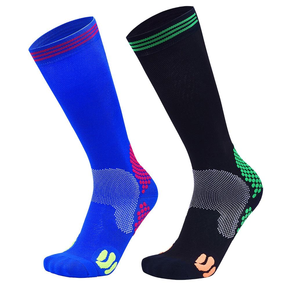 Men Women Compression Socks Profession Breathable10-15mmHg Marathon Socks Outdoor Anti Fatigue Sport Cycling Running Sock - Trend Catalog