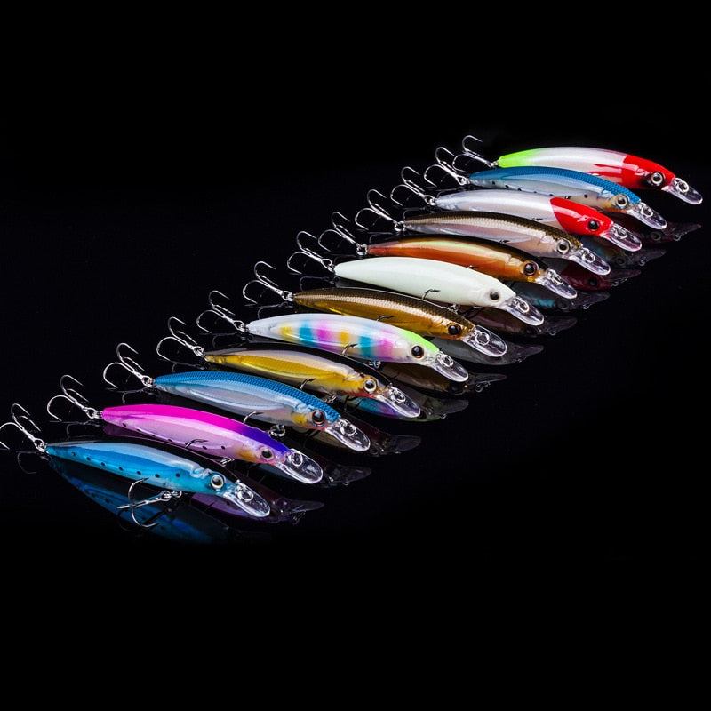 Fishing Wobblers Lure For Fishing Minnow 11cm 14g  All Goods For Fish Lures Artificial Bait Pencil Feeder Luminous Fishing - Trend Catalog - 