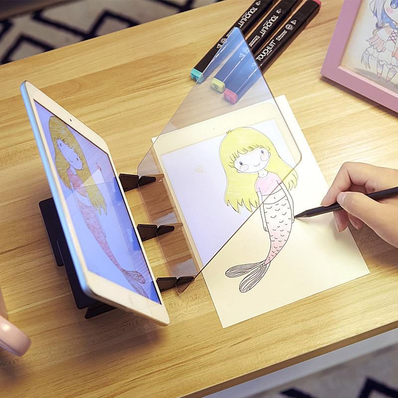 Houkiper Optical Drawing Board Easy Tracing Drawing Sketching Tool Sketch Drawing Board Picture Book Painting Artifact Sketching - Trend Catalog