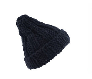 Winter Women Hat 2019 New Autumn Faux Fur Female Warm Cap Knitted Beanie Girl Hats Woman Bonnet Femme Chunky Thick Stretchy Hats - Trend Catalog - 