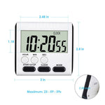 Multifunction LCD Digital Kitchen Cooking Timer Count-Down Up Clock Reminder Magnetic Stopwatch Loud Alarm Electronic Gadgets - Trend Catalog - 