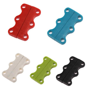 Adult Child Buckles Hooks Casual Sneaker Magnetic Shoe Buckle No Tie 2 Pcs Apparel Sewing Fabric Shoelace Spoons - Trend Catalog