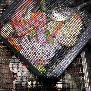 Non-stick Mesh Grilling Bag Reusable BBQ Fruit And Vegetable Meat Storage Bag Barbecue Heat Resistant Bags - Trend Catalog - 