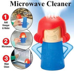 Angry Mama Microwave Cleaner Easily Cleans Microwave Oven Steam Cleaner Appliances for The Kitchen Refrigerator cleani - Trend Catalog - 