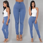 Plus Size High Waist Skinny Jeans - Trend Catalog - 