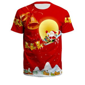 Christmas T Shirt Women Tshirt Plus Size T-shirt Female Short Sleeve Funny T Shirts Unisex Tops Summer Top Tees - Trend Catalog - 