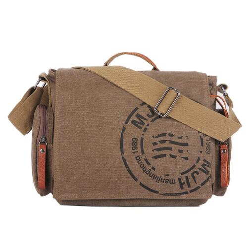 Man Canvas Shoulder Bag - Trend Catalog - 