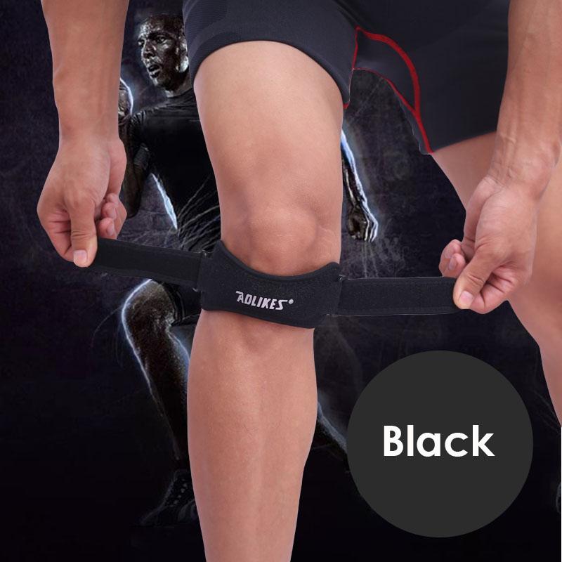 Aolikes 1PCS Adjustable Knee Patellar Tendon Support Strap Band Support Brace Pads for Running basketball Outdoor Sport - Trend Catalog