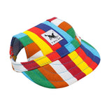 Pet Dog Cap Small Pet Summer Canvas Cap Dog Baseball Visor Hat Puppy Outdoor Sunbonnet Cap