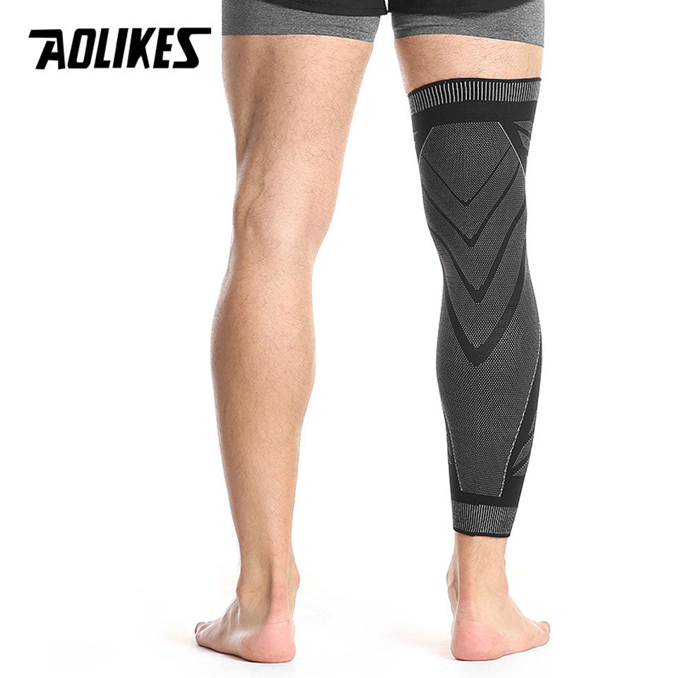 AOLIKES Knee Protector Elastic Knee Support Brace for Running, Basketball, Volleyball, Football,Cycling Knee Pads