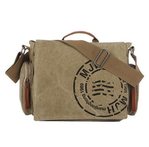 Man Canvas Shoulder Bag - Trend Catalog - 