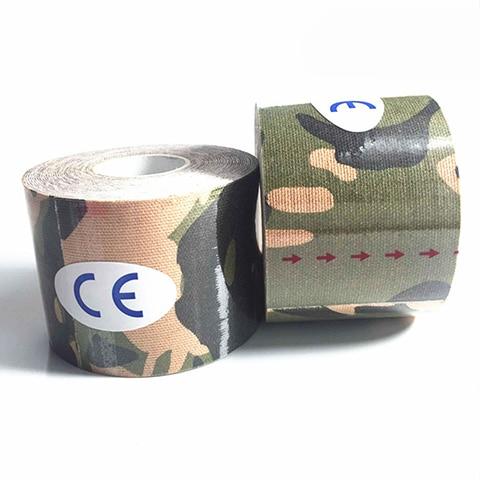 2Size Kinesiology Tape Athletic Tape Sport Recovery Tape Strapping Gym Fitness Tennis Running Knee Muscle Protector Scissor - Trend Catalog - 