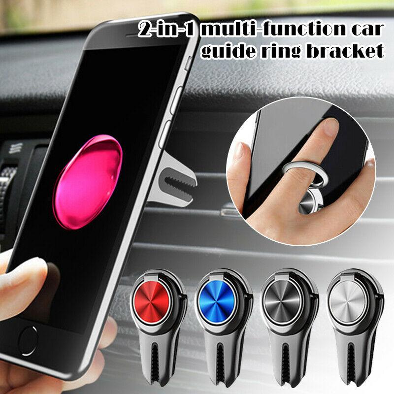 Multipurpose Mobile Phone Bracket Car Vent Holder Stand Universal 360 Degree Rotation for iPhone Sumsung Huawei - Trend Catalog