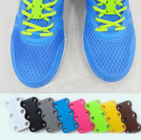 Adult Child Buckles Hooks Casual Sneaker Magnetic Shoe Buckle No Tie 2 Pcs Apparel Sewing Fabric Shoelace Spoons - Trend Catalog