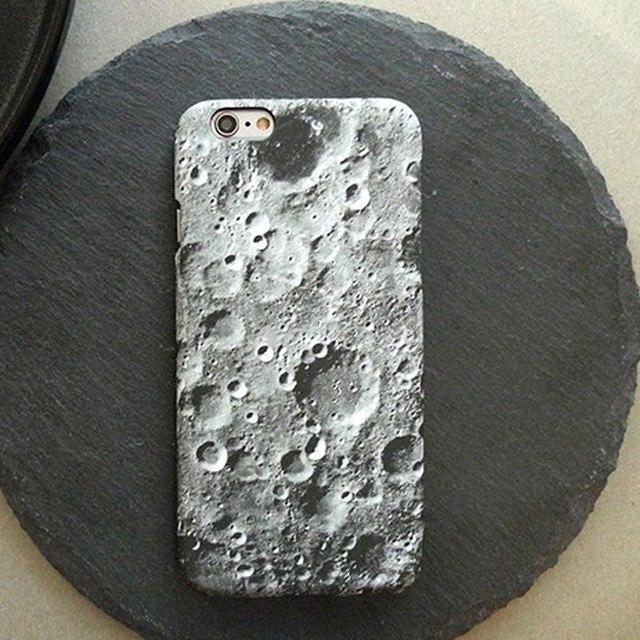 Moon surface texture for iphoneX case phone shell cosmos protective sleeve Tide - Trend Catalog