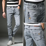 Denim Skinny Jeans Distressed Men Spring Autumn Clothing Good Quality - Trend Catalog