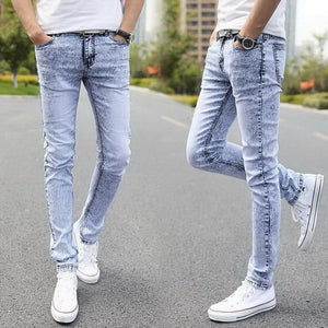 Denim Skinny Jeans Distressed Men Spring Autumn Clothing Good Quality - Trend Catalog
