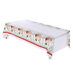New Year Christmas Tablecloth Kitchen Dining Table Decorations Rectangular Table Covers Christmas Decorations for Home Navidad - Trend Catalog