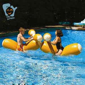 Inflatable Log Joust Set Raft Inflatable Water Joust Pool Float Set Joust Piscina Mattress Water Battle Game - Trend Catalog - 