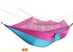 Ultralight Outdoor Camping Hunting Mosquito Net Parachute Hammock 2 Person Flyknit Hamaca Garden Hamak Hanging Bed Leisure Hamac - Trend Catalog - 