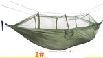 Ultralight Outdoor Camping Hunting Mosquito Net Parachute Hammock 2 Person Flyknit Hamaca Garden Hamak Hanging Bed Leisure Hamac - Trend Catalog - 
