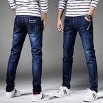 Denim Skinny Jeans Distressed Men Spring Autumn Clothing Good Quality - Trend Catalog
