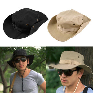 Bucket Hat Boonie Hunting Fishing Outdoor Wide Cap Brim Military Unisex Perfect free shipping - Trend Catalog