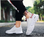 Men and Women Sneakers Outdoor Walking Lace up Breathable Mesh Super Light Jogging Sports Running Shoes - Trend Catalog - 