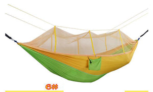 Ultralight Outdoor Camping Hunting Mosquito Net Parachute Hammock 2 Person Flyknit Hamaca Garden Hamak Hanging Bed Leisure Hamac - Trend Catalog - 