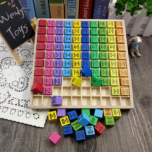 Montessori Educational Wooden Toys for Children Baby Toys 99 Multiplication Table Math  Arithmetic Teaching Aids for Kids - Trend Catalog