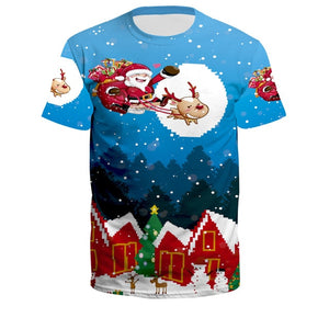 Christmas T Shirt Women Tshirt Plus Size T-shirt Female Short Sleeve Funny T Shirts Unisex Tops Summer Top Tees - Trend Catalog - 