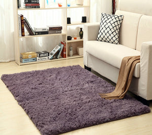 Super Soft Silk Wool Rug Indoor Modern Shag Area Rug Silky Rugs Bedroom Floor Mat Baby Nursery Rug Children Carpet - Trend Catalog - 