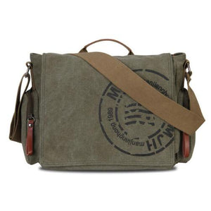 Man Canvas Shoulder Bag - Trend Catalog - 