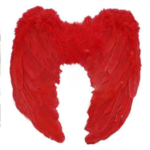 1Pc 4 Color Adult Angel Wings Dress Up Costume Fashion Girls Feather Fairy Pretty Halloween Cosplay Wing Party Supplies - Trend Catalog