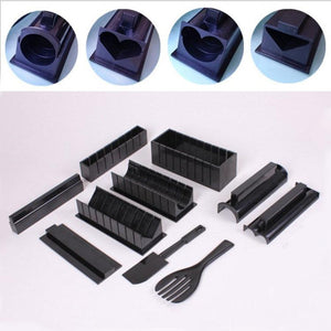 11pcs/set DIY Sushi Maker Rice Mold Kitchen Sushi Making Tool Set - Trend Catalog