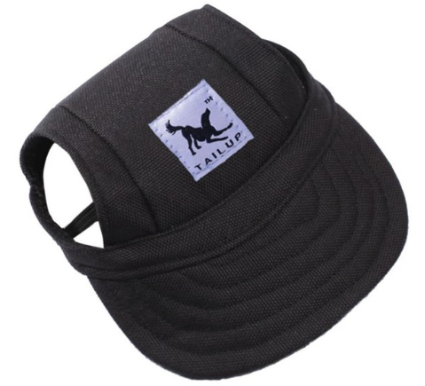 Pet Dog Cap Small Pet Summer Canvas Cap Dog Baseball Visor Hat Puppy Outdoor Sunbonnet Cap