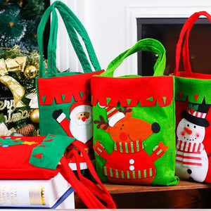 Christmas Decoration Supplies For Home Santa Claus Socks Style Christmas Candy Bag Christmas Drop Ornaments - Trend Catalog