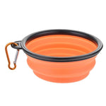 1Pcs Portable Travel Bowl Dog Feeder Water Food Container Silicone Small Mudium Dog Pet Accessories Folding Dog Bowl Outfit - Trend Catalog