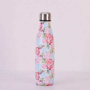 Stainless Steel Vacuum Insulated Water Bottle Flask Thermal Sports Chilly 500ML - Trend Catalog - 