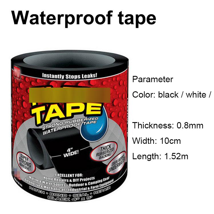 1.52m Super Strong  Flex TAPE Waterproof Tape Stop Leak Seal Repair Tape Performance Self Tape Fiberfix Adhesive Tape PE tube PVC etc - Trend Catalog - 1.52m Super Strong Flex TAPE