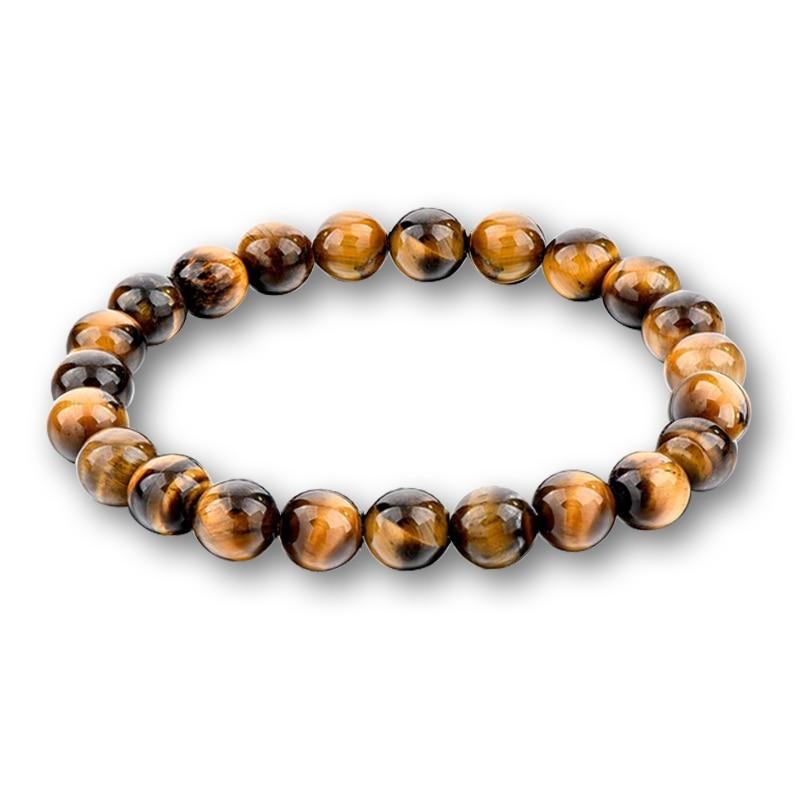 Tiger Eye Natural Lava Stone Chakra Yoga Beads Bracelets for Women Men Power Stone Charm Bracelet Fashion Jewelry Accessories - Trend Catalog