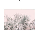 Coconut Tree Palm leafs Bus Sea Landscape Wall Art Canvas Painting Nordic Posters And Prints Wall Pictures For Living Room Decor - Trend Catalog