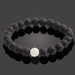 Black Lava Natural Stone Beads Bracelets for Women Vintage Design Volcanic Rock Tiger Eye Bead Strand Bracelet Men Jewelry Gifts - Trend Catalog