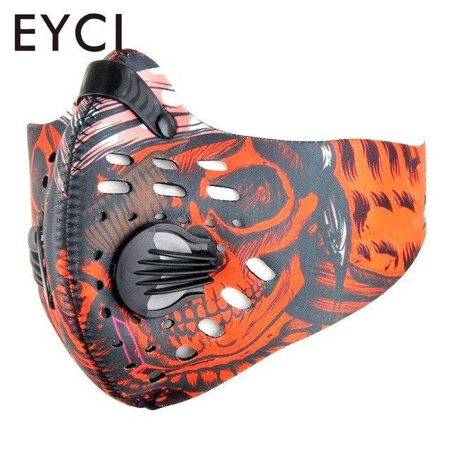 Men/Women Activated Carbon Dust-proof Cycling Face Mask Anti-Pollution Bicycle Bike Outdoor Training mask face shield - Trend Catalog