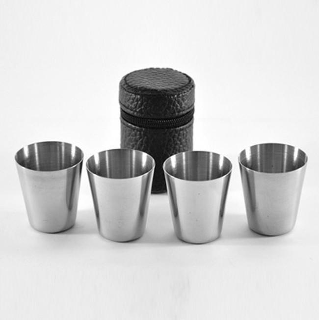 Steel Wine Drinking Shot Glasses - Trend Catalog