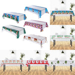 New Year Christmas Tablecloth Kitchen Dining Table Decorations Rectangular Table Covers Christmas Decorations for Home Navidad - Trend Catalog
