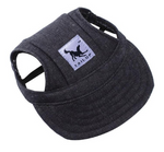 Pet Dog Cap Small Pet Summer Canvas Cap Dog Baseball Visor Hat Puppy Outdoor Sunbonnet Cap